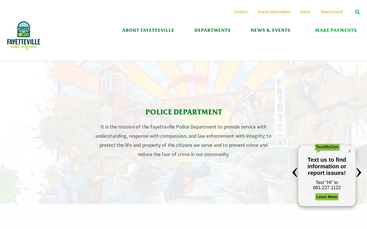 Fayette County Fayetteville Police official arrest record source